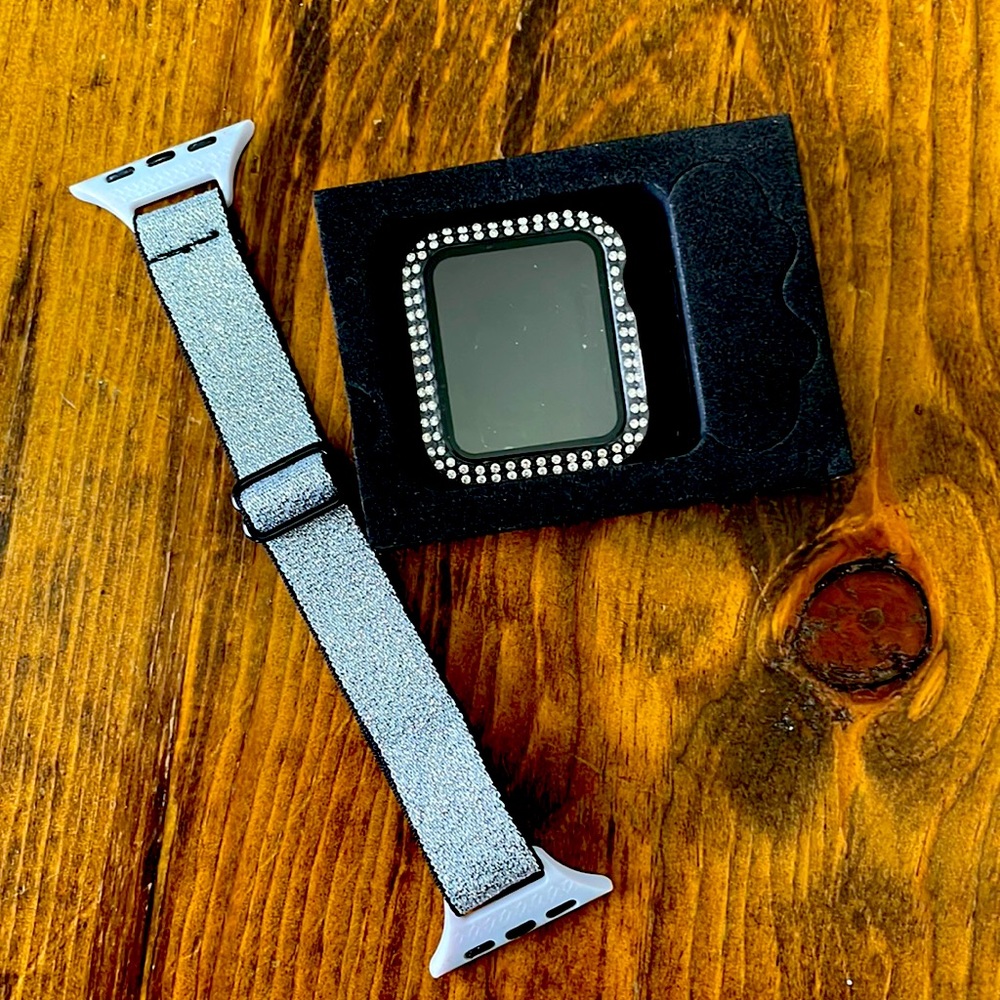 Apple Watch band and protective bumper